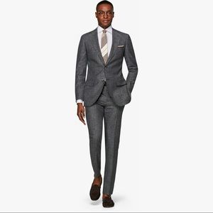 SUITSUPPLY DARK GREY LAZIO SUIT (with tags)